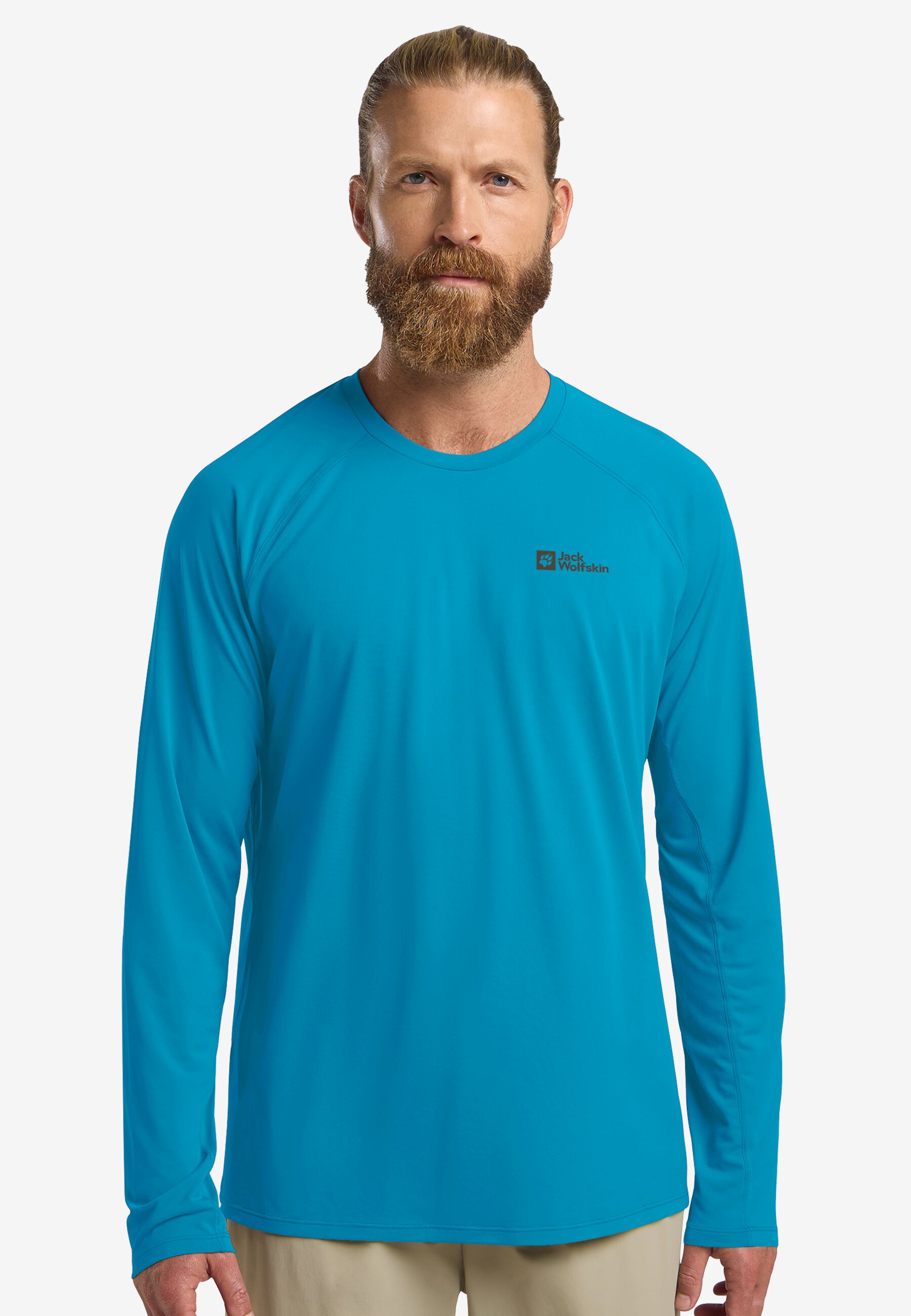 PRELIGHT SWIFT LS M eucalyptus S Men's long-sleeved functional