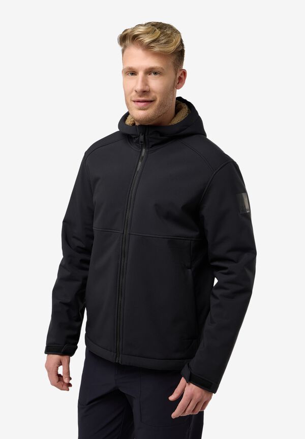 WINDLAND JKT M black XL Men's softshell jacket Men's softshell