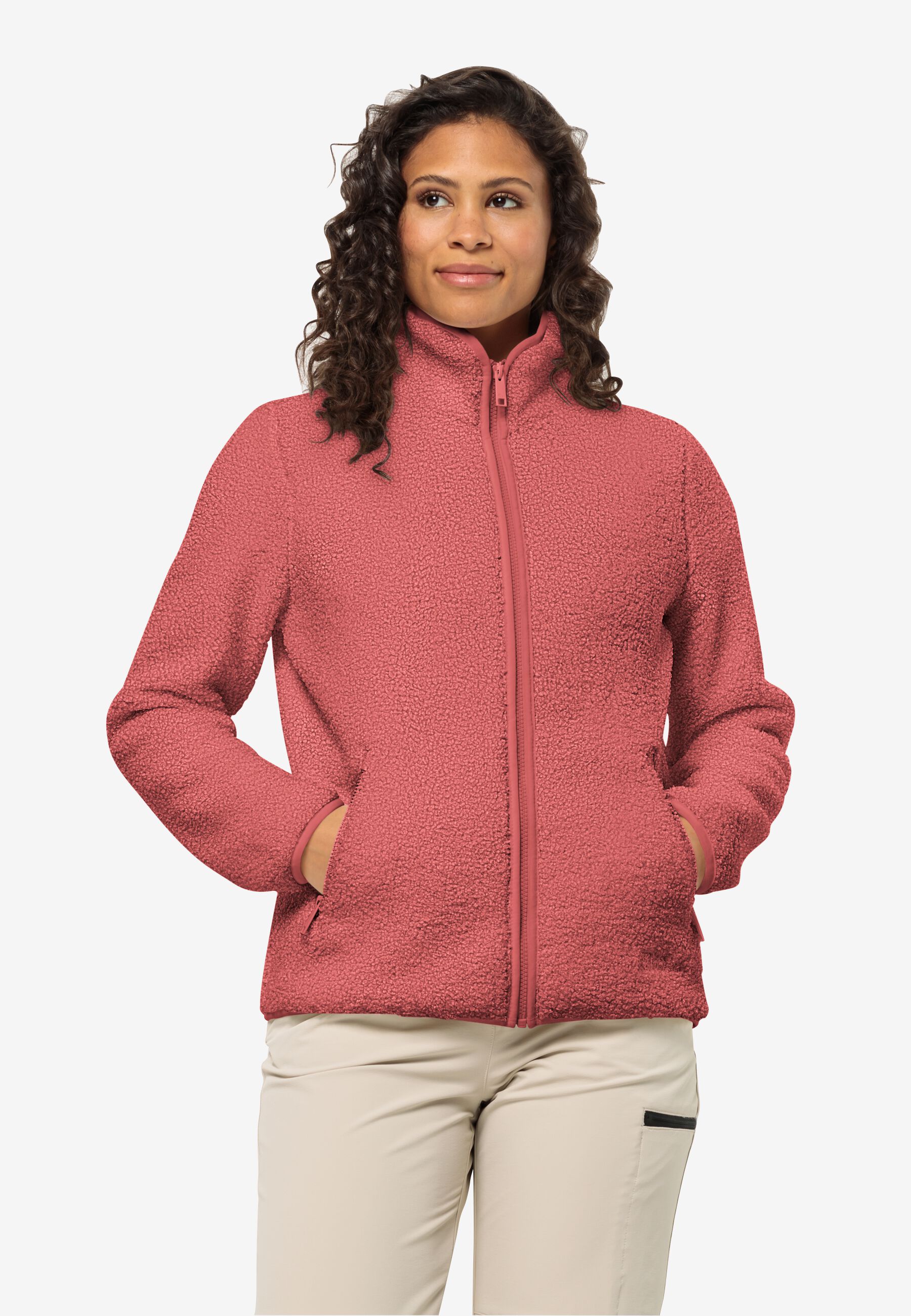 HIGH CURL JACKET W night blue XL Women's fleece jacket Women's