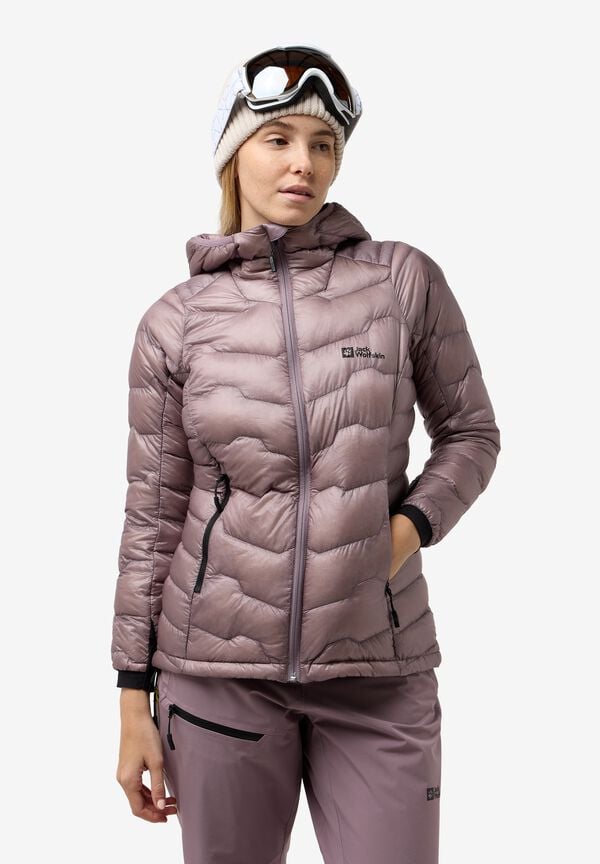 Hood Wolfskin Damen Parka Jack Wolfskin Softshell Mantel Outdoor