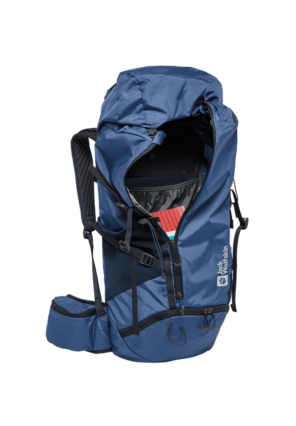 CYROX SHAPE 35 S L Evening Sky One Size Sustainable hiking pack JACK WOLFSKIN