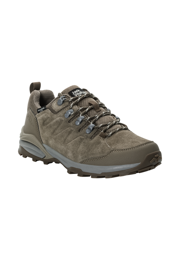 REFUGIO TEXAPORE LOW W chestnut 36 Women s waterproof hiking shoes JACK WOLFSKIN