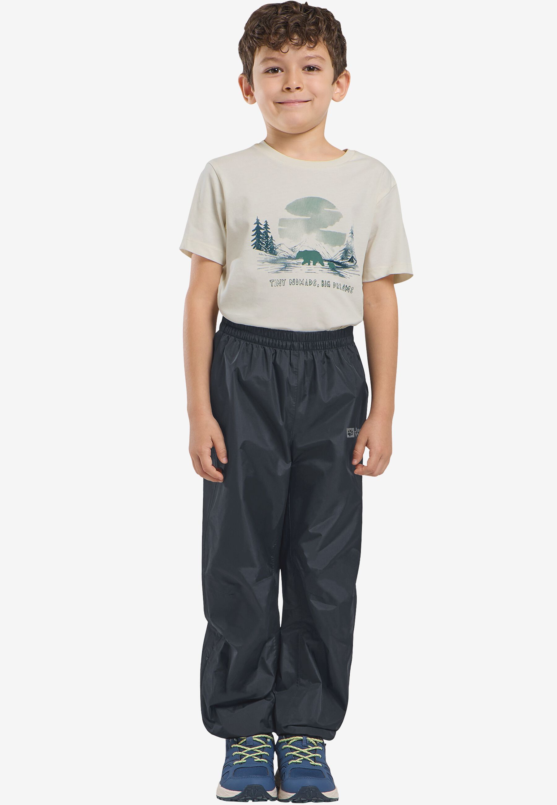 RAINY DAYS PANTS KIDS black 116 Kids' overtrousers Kids