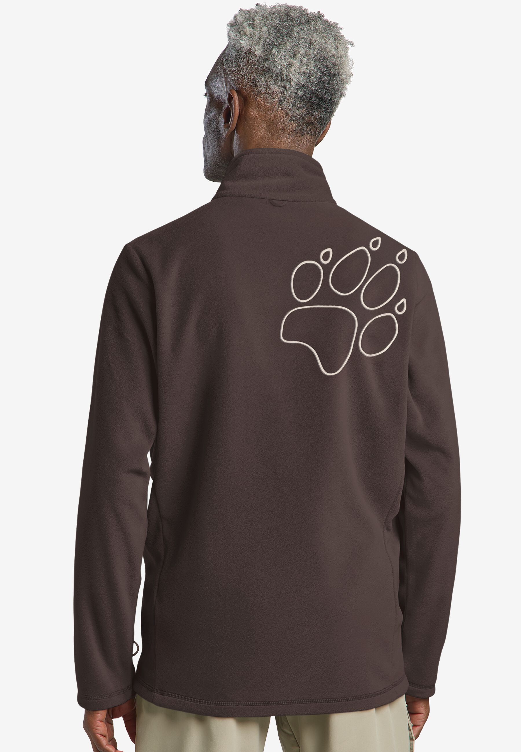 WILD REBEL 200 FZ M black 6001 L Men's fleece jacket Men's