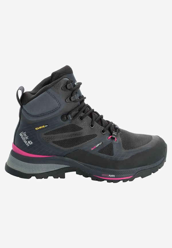 FORCE TREKKER TEXAPORE MID W Black Pink 42 Women's