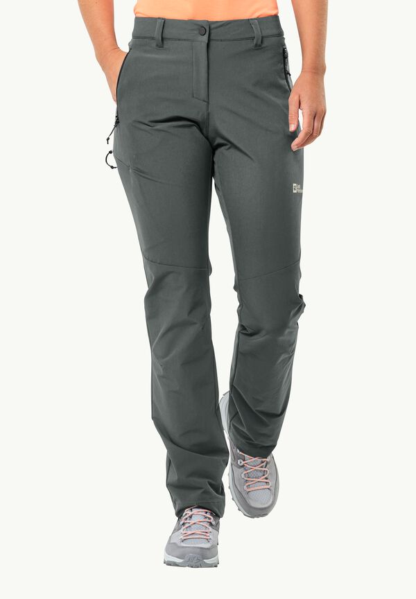 Zip Off Jack Wolfskin Ladies Walking Trousers Jack Wolfskin