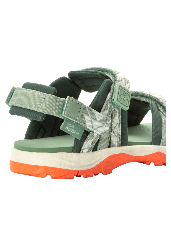 2 IN 1 SANDAL K mint leaf 30 Kids sandals JACK WOLFSKIN