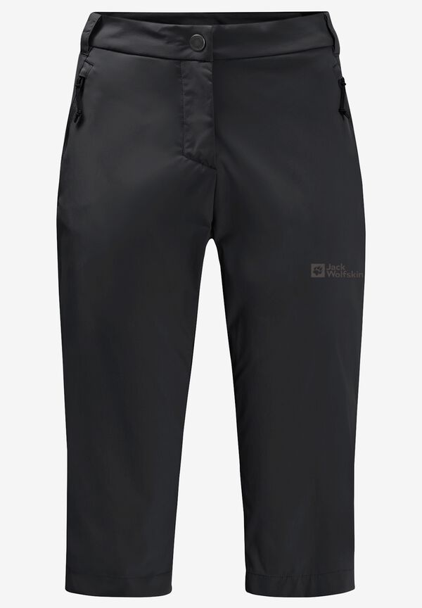 ACTIVATE LIGHT 3|4 PANTS black 44 Women's softshell trousers