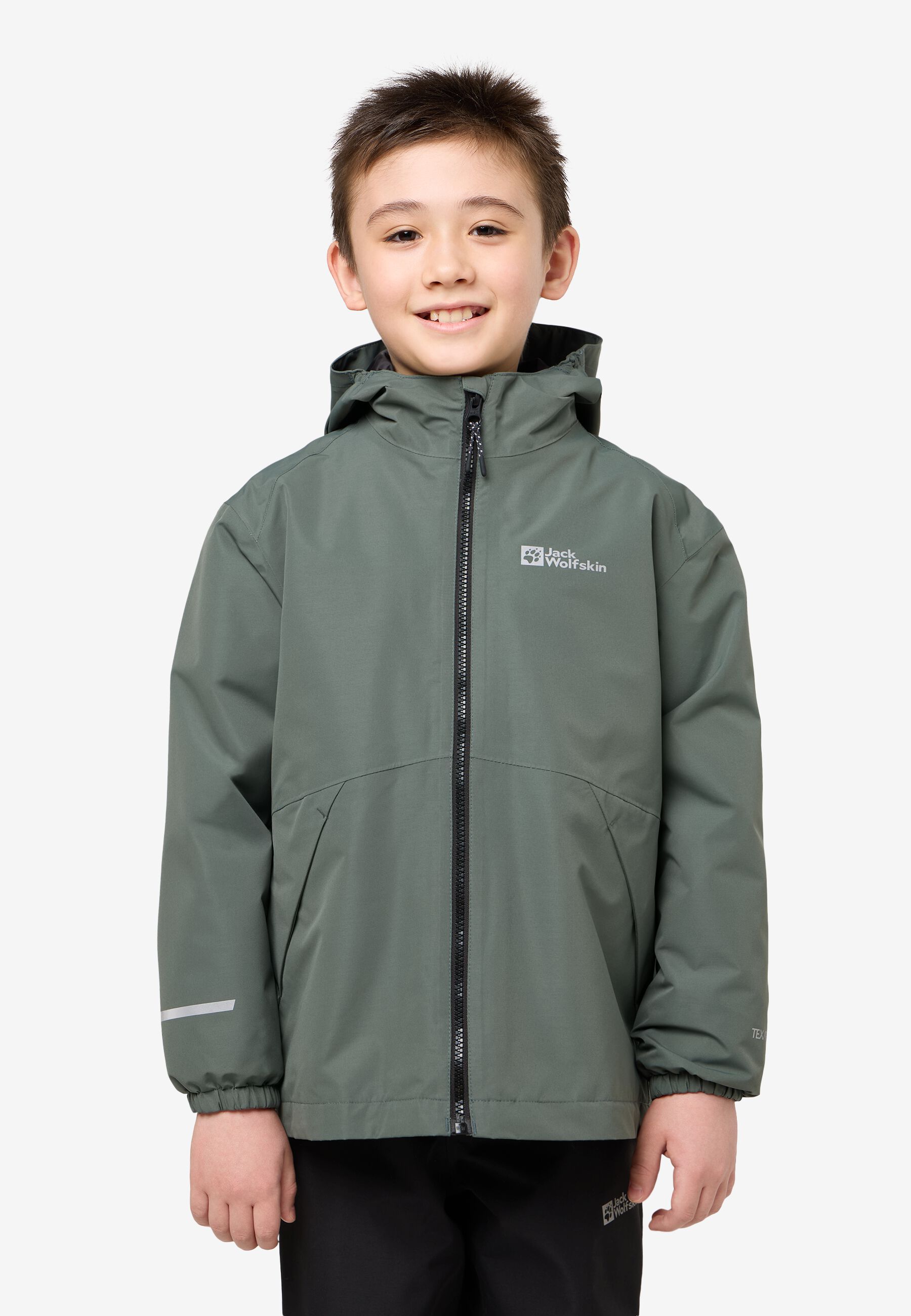 ICELAND 3IN1 JACKET K intense rust 140 Jack Wolfskin