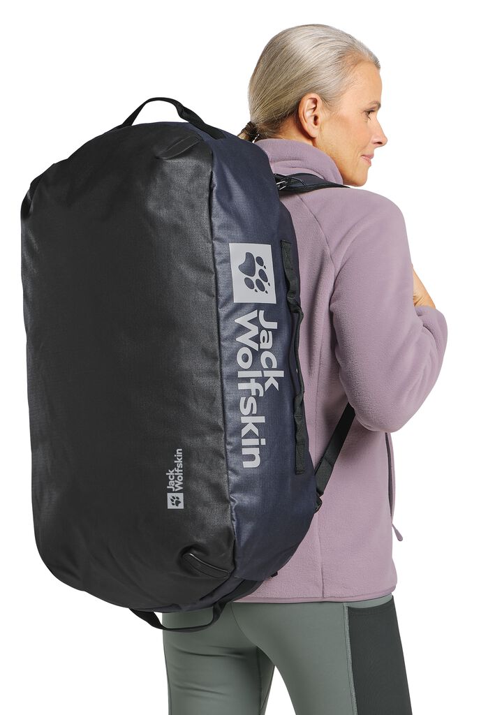 Jack Wolfskin ALL-IN DUFFLE 65 - Valigia - phantom/grigio scuro Jack Wolfskin ALL-IN DUFFLE 65 - Valigia - phantom/grigio scuro