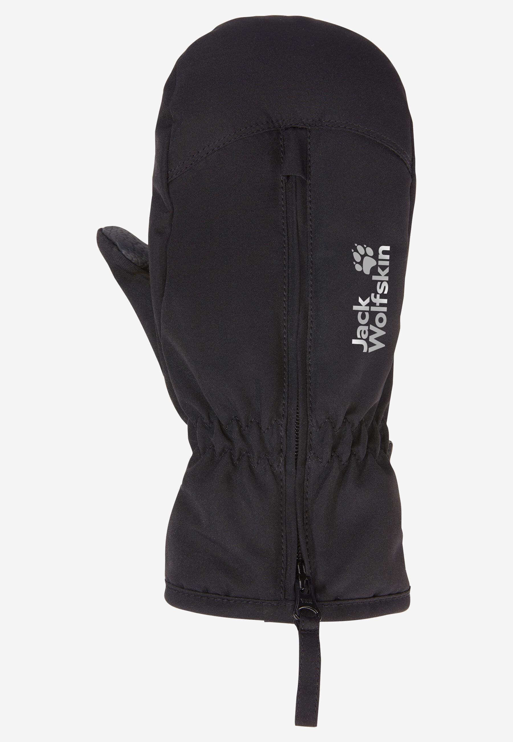 EASY ZIP MITTEN K black 92 Kids warm mittens JACK WOLFSKIN EASY ZIP MITTEN K black 92 Kids warm mittens JACK WOLFSKIN