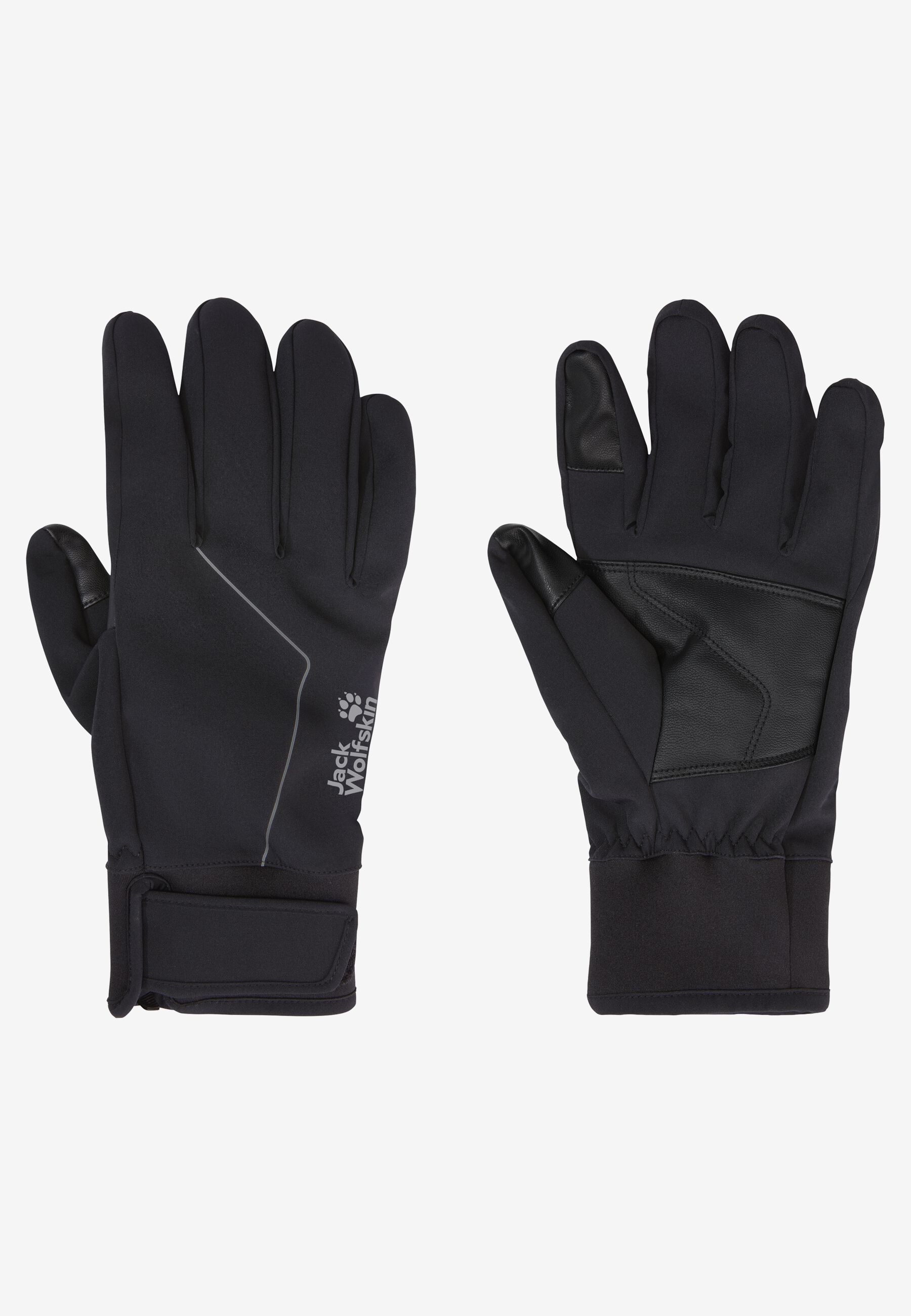 REFL WINTER GLOVE black L Winter gloves Winter gloves – JACK