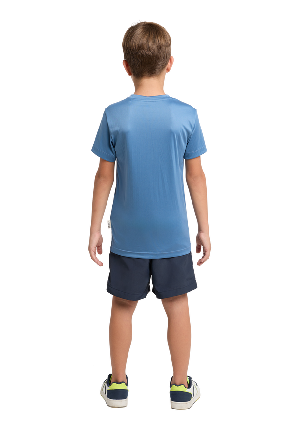 SUN SHORTS K night blue 164 Kids shorts JACK WOLFSKIN