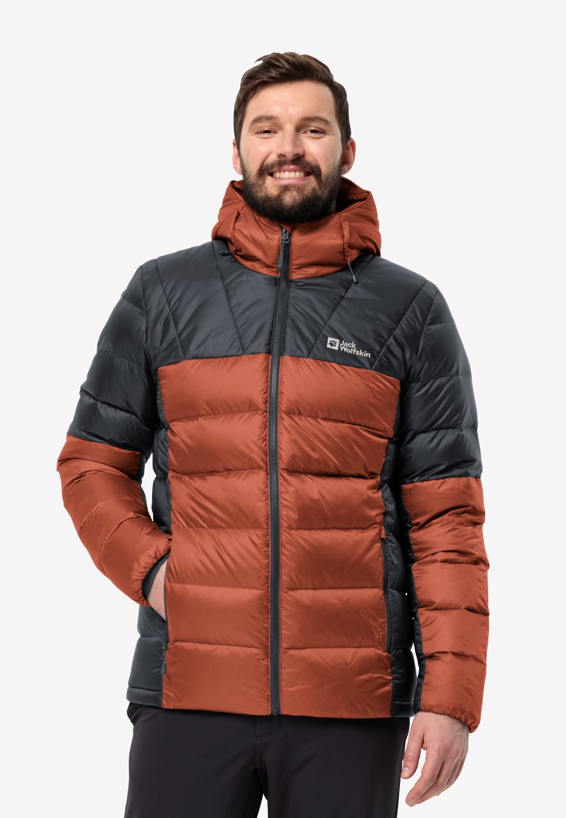 Wolfskin Mountain Down Jacket Daunenjacke Von Jack Wolfskin Down