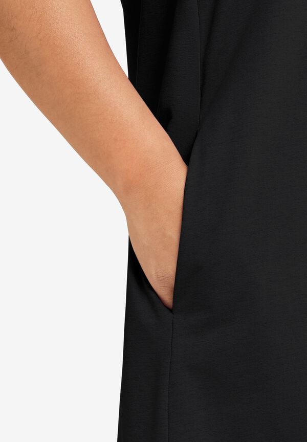 TRAVEL DRESS W - black S - Women's breathable dress Women's breathable dress JACK WOLFSKIN TRAVEL DRESS W - black S - Women's breathable dress Women's breathable dress JACK WOLFSKIN