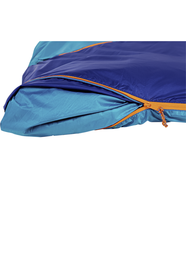 GROW UP MOONRISE Active Blue LEFT Kids sleeping bag JACK WOLFSKIN