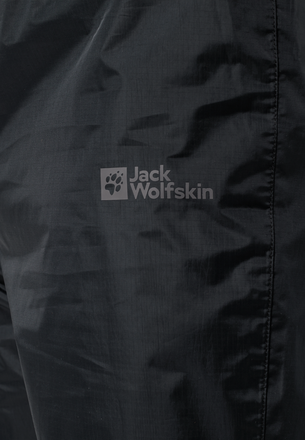 RAINY DAY PANTS black 6001 XL Overtrousers JACK WOLFSKIN