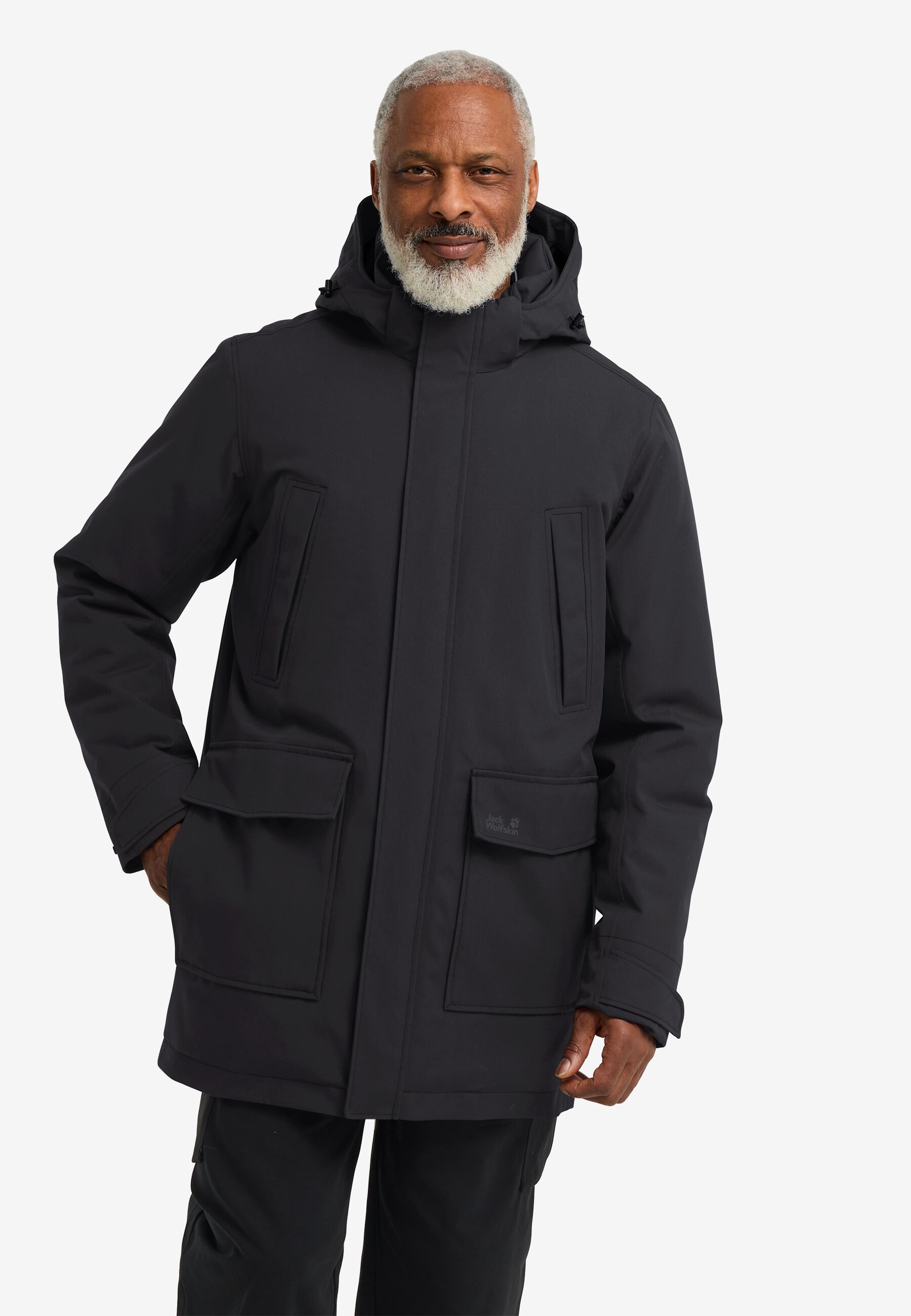 Parka Black Jack Wolfskin Jacke Glacier Canyon Parka CANYON SHIELD