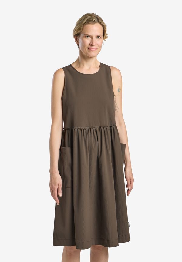 SIOMA DRESS W - cold coffee - XXL - Jack Wolfskin SIOMA DRESS W - cold coffee - XXL - Jack Wolfskin