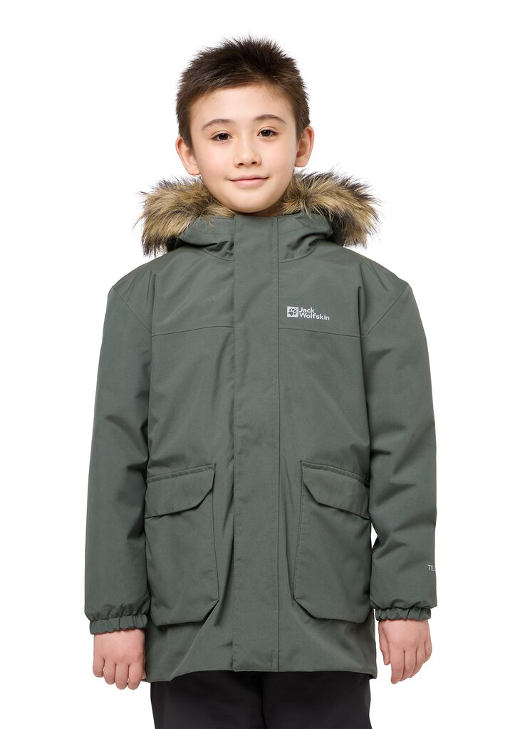 COSY BEAR 3IN1 PARKA K slate green 92 Kids' 3-in-1 jacket Kids