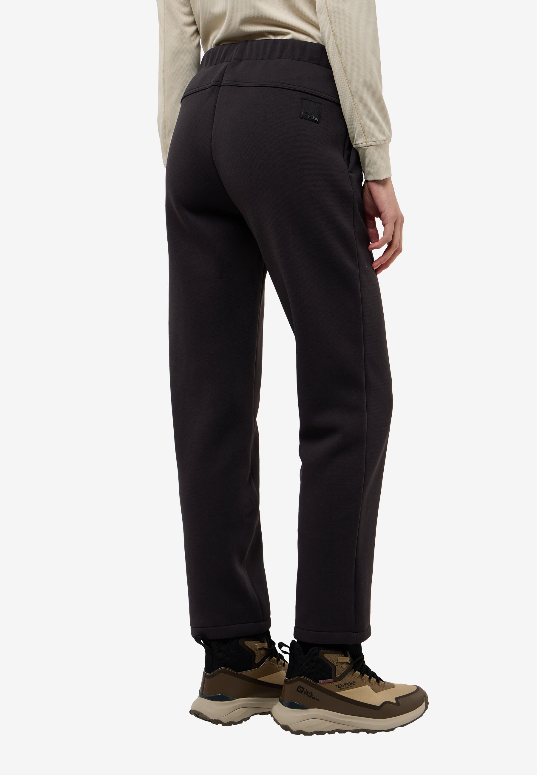 WANDEREST PANTS W granite black 42 Women's outdoor trousers