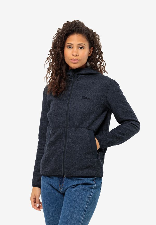 Womens Fleece Jacket Jack Wolfskin Fleece Pulli TANNENSPUR JKT W