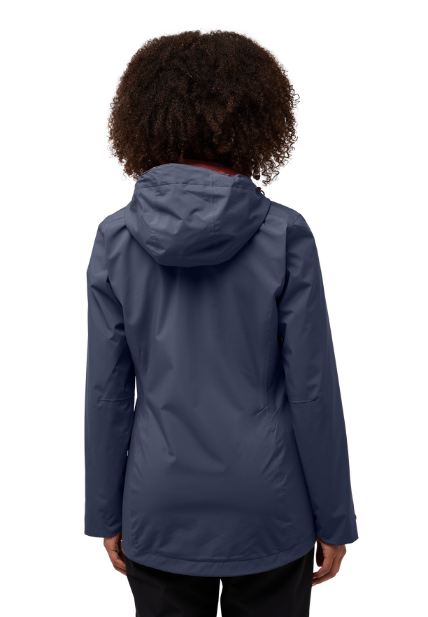 ROTWAND 3IN1 JKT W Graphite M JACK WOLFSKIN