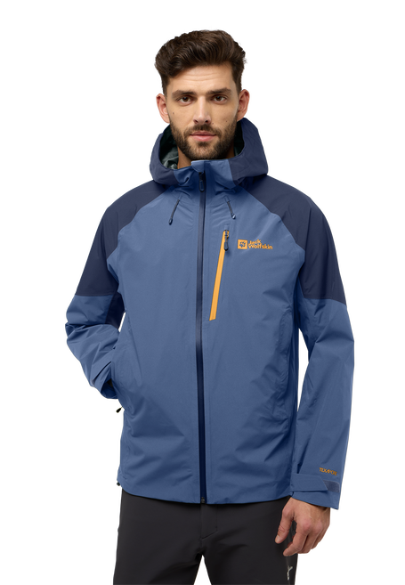 Jack wolfskin blue jacket store