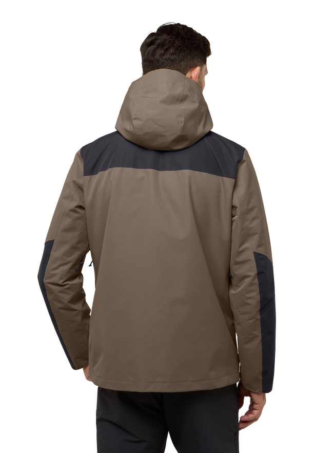 JASPER 3IN1 JKT M cold coffee 2XL JACK WOLFSKIN