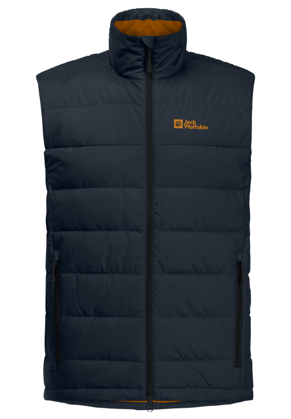 ATHER DOWN VEST M RDS midnight sky 3XL Men s down gilet JACK WOLFSKIN