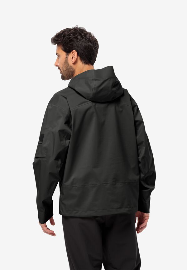 WANDERMOOD 3L JKT M granite black XXL Hardshell rain jacket