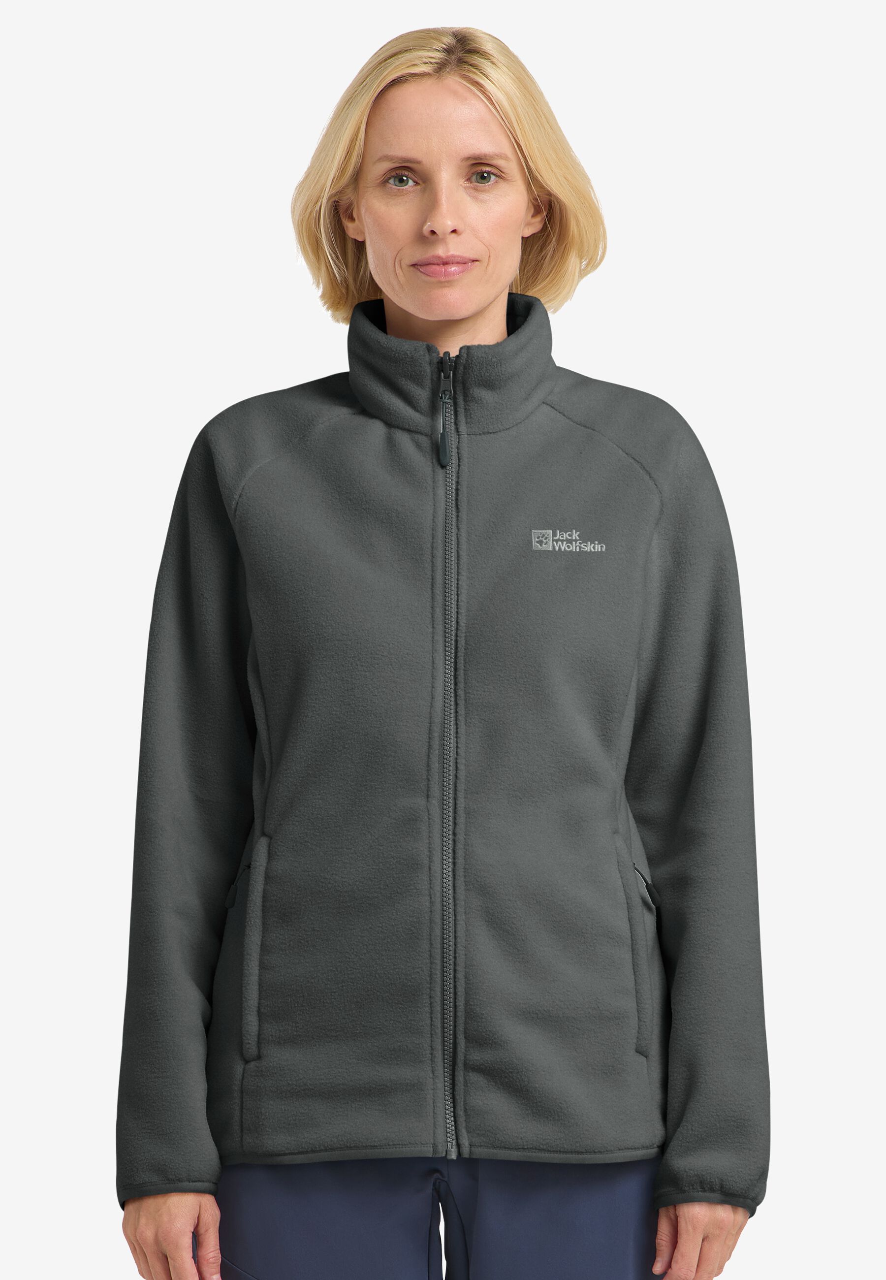 Fleece Jacket Wolfskin Jacken Womens Jacket Jack Wolfskin Fleece