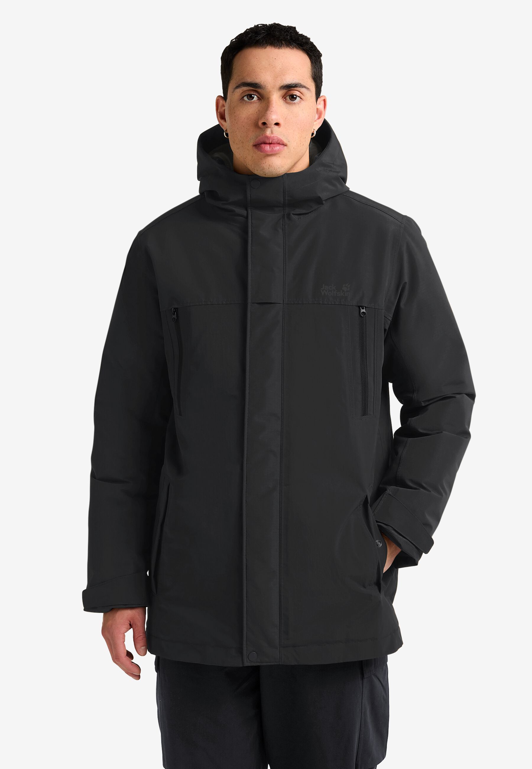 Winter Jacket Jack Wolfskin Glacier Parka Felljacke Winter Herren