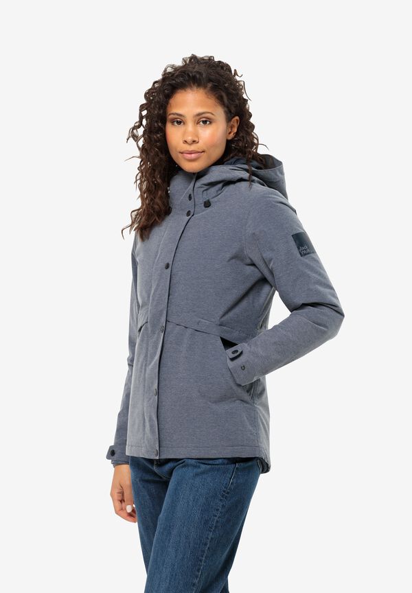 SNOWY PARK JKT W night blue S Women's waterproof winter jacket