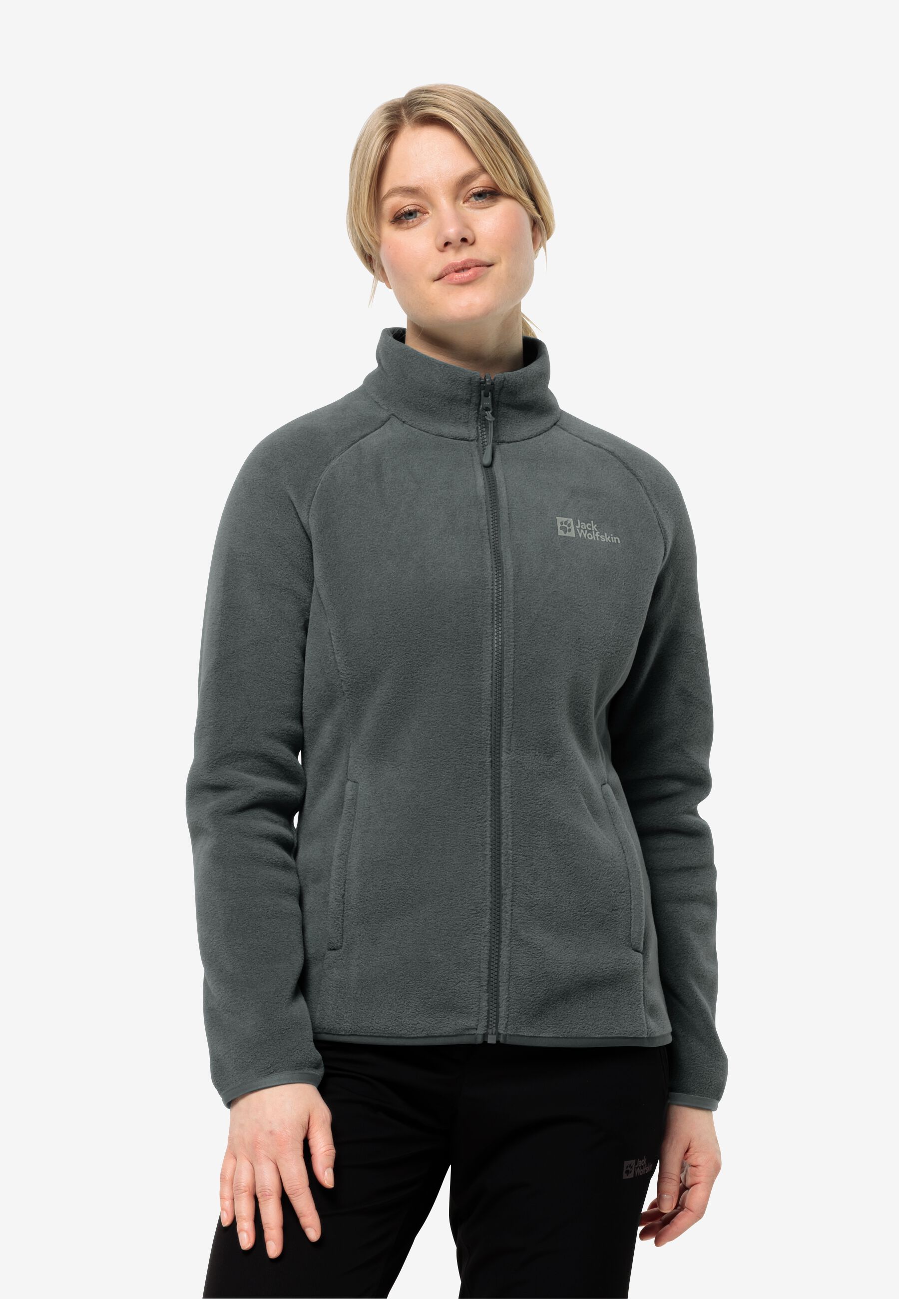 Wolfskin Moonrise Jack Wolfskin Damen Fleecejacke Midnight