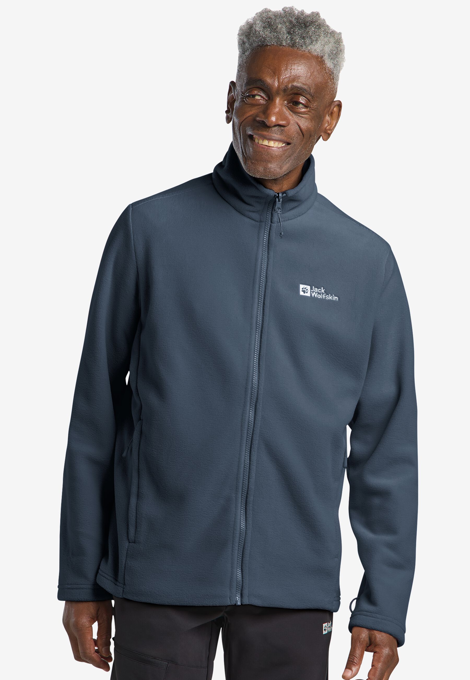 WINTERSTEIN FZ M seal L Men's fleece jacket Men's fleece