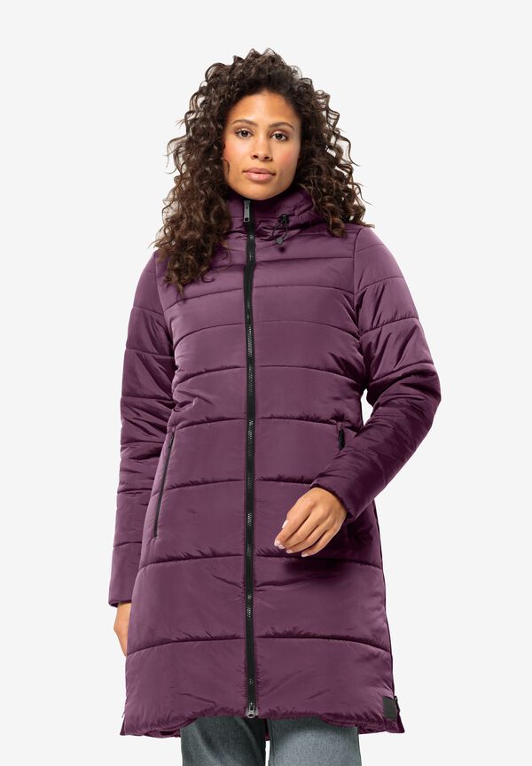 EISBACH COAT W berry jam S Women's winter coat Women's winter