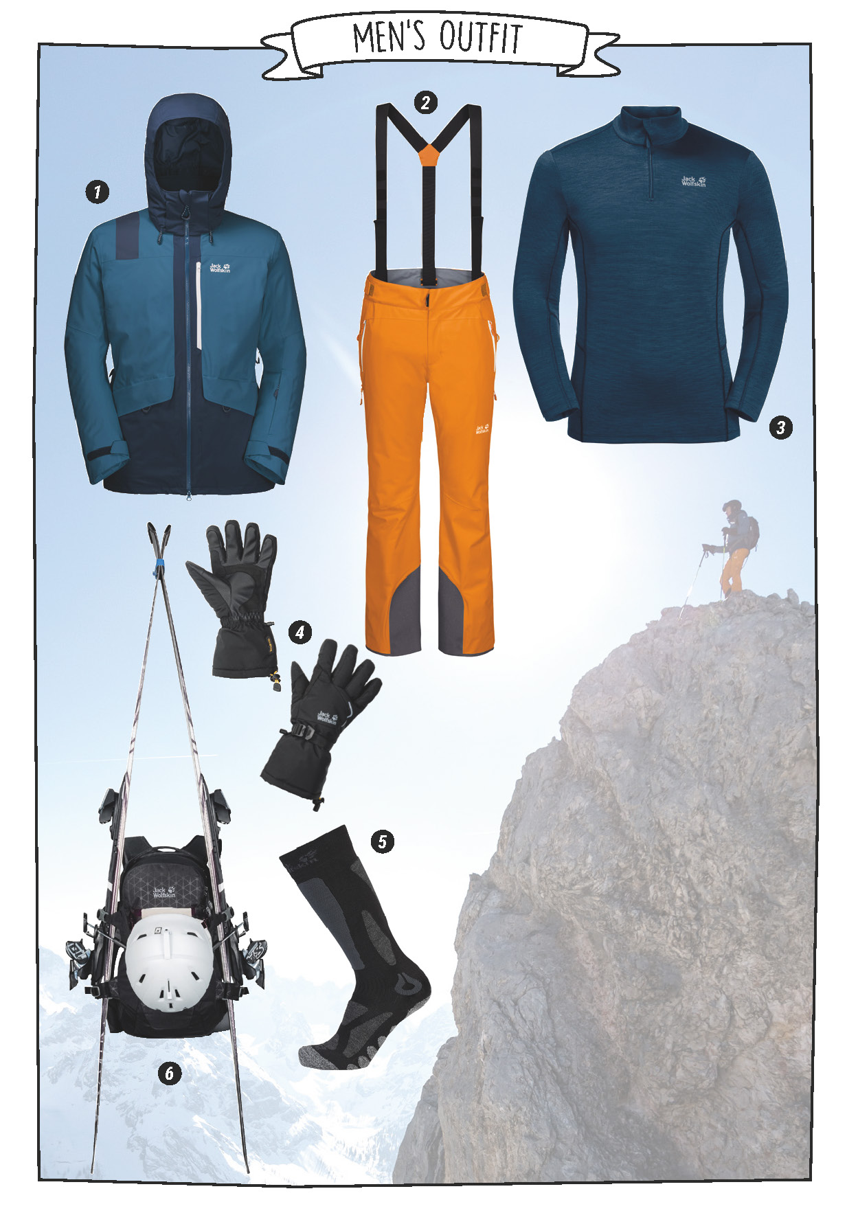 PREMIERE INTO THE SNOW JACK WOLFSKIN