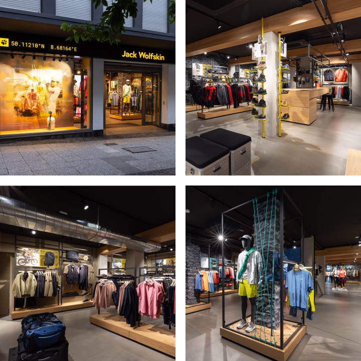 Jack Wolfskin store in Frankfurt