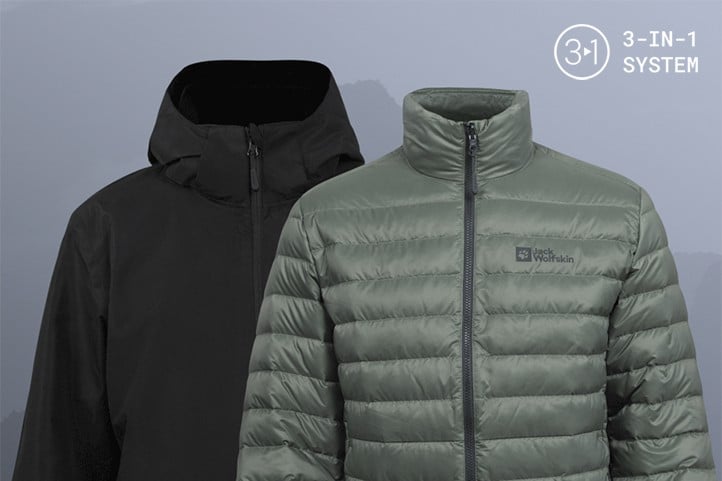 Styles for men JACK WOLFSKIN